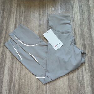 Lululemon Base Pace High-Rise Reflective Tight 25” Gull Grey / Size 4